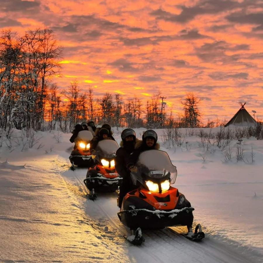 Mattarahkka Northern Light Lodge Kiruna Luaran gambar