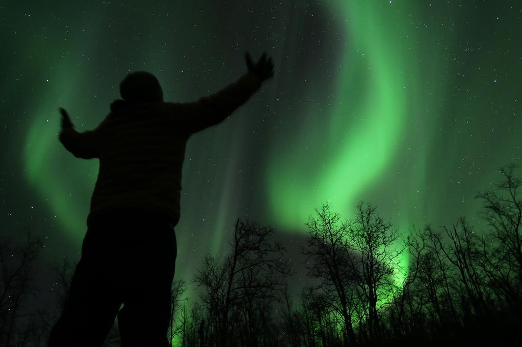 Mattarahkka Northern Light Lodge Kiruna Luaran gambar